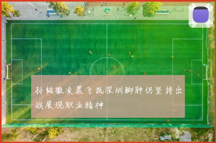 孙铭徽凌晨飞抵深圳脚肿仍坚持出战展现职业精神